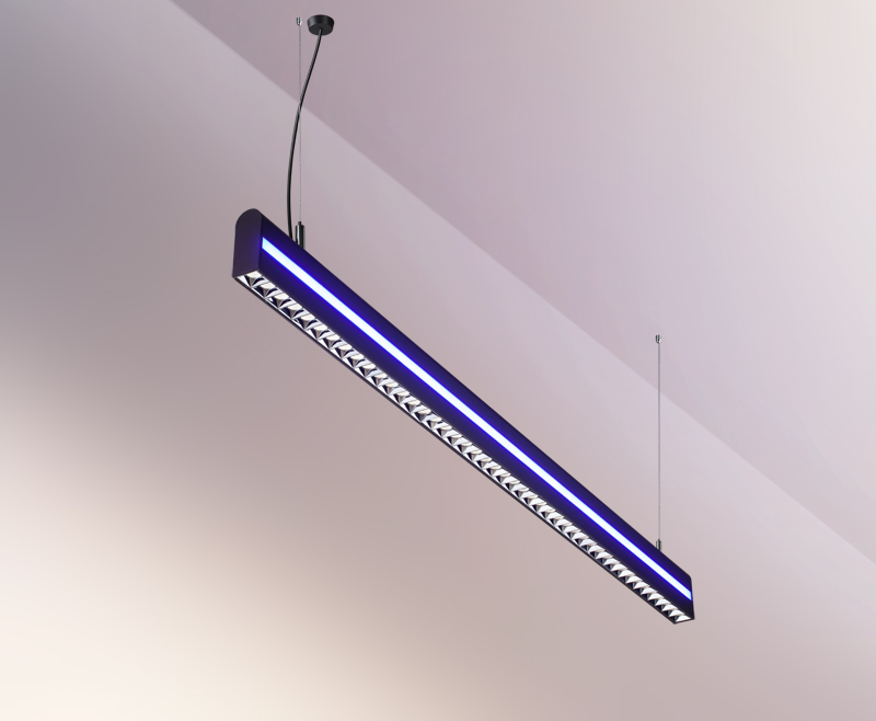 pendant lamp with direct and indirect light