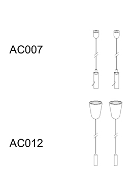 Office direct lumination LED suspension linear lamp LED-020