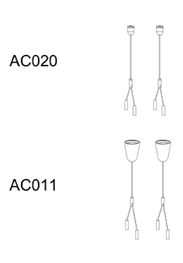 Indoor up and down LED suspension linear lamp LED-029C