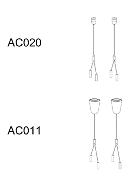 Indoor up and down LED suspension linear lamp LED-032