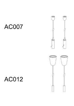 Indoor LED Alminium suspension linear lamp LED-048