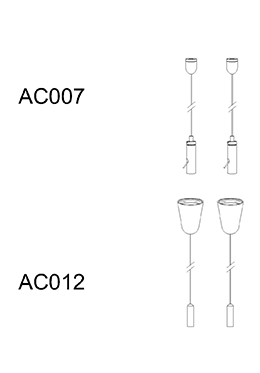 Indoor LED Alminium suspension linear lamp LED-040