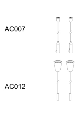 Indoor LED Alminium suspension linear lamp LED-029A