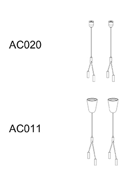 Indoor LED Alminium suspension linear lamp LED-021C