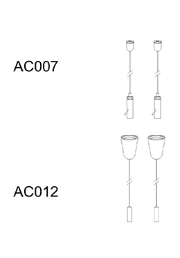 Indoor up and down light LED suspension linear lamp LED-040B