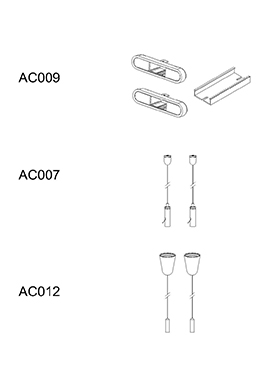 Indoor up and down light LED suspension linear lamp LED-015