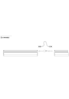 Indoor LED batten cabinet linear lamp LED-001