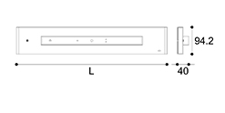 LED-PJ048 LED mordern energy efficient wall lamp for residential, corridors and architectural use.