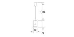 DZ4-1601I T5 suspension indoor lamp, art chandelier lamp,rectangular ruler simple european modern minimalist creative lamp,for office and commercial and residential use.