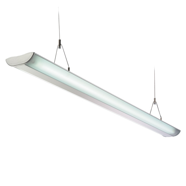 DZ6-1602W T5 suspension indoor lamp, modern art lamp, for office and commercial and residential use.