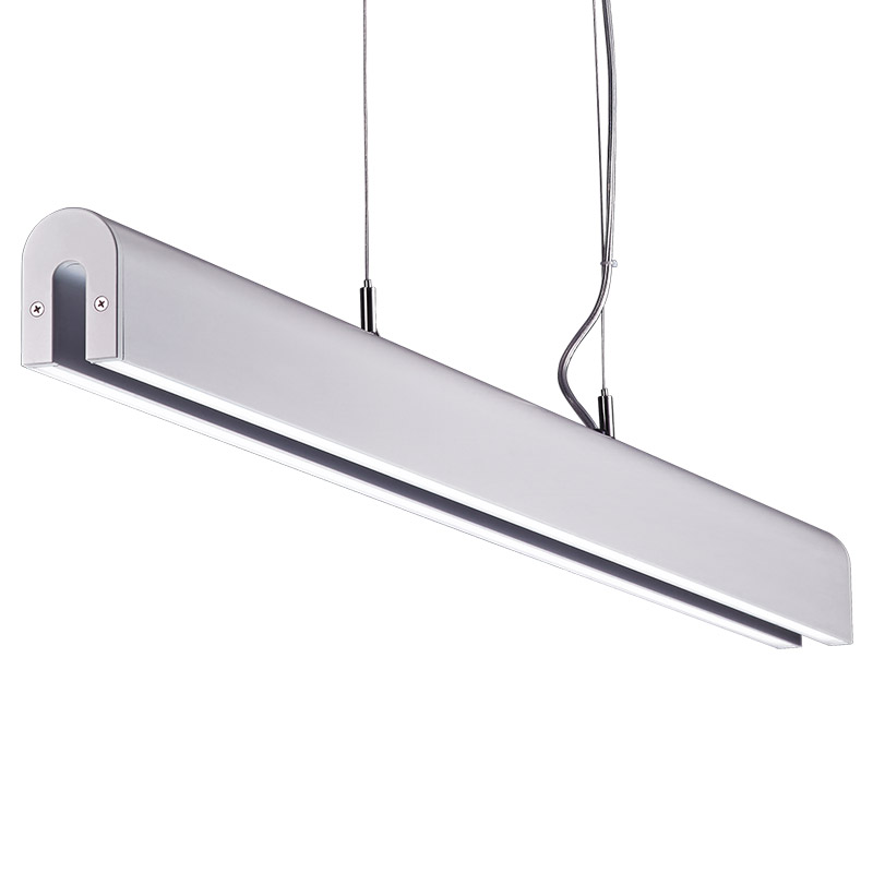 LED suspension linear lamp aluminium lighting fixture indoor chandelier lamp for office and commercial use LED-065