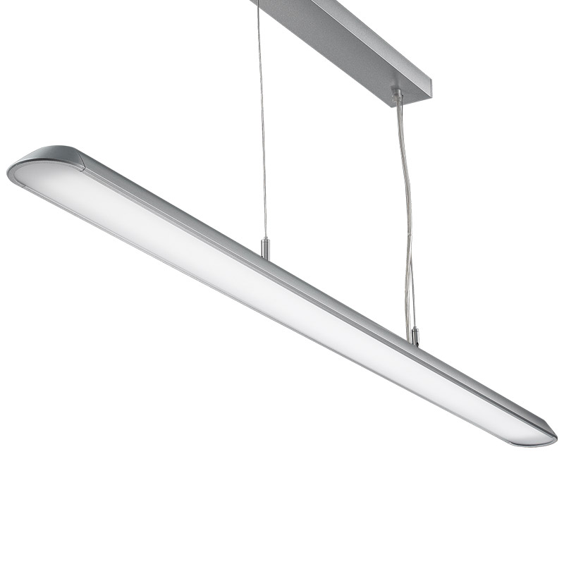 LED suspension linear lamp aluminium lighting fixture indoor chandelier lamp for office and commercial use LED-033