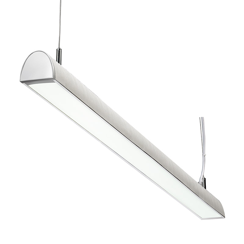 LED suspension linear lamp aluminium lighting fixture indoor chandelier lamp for office and commercial use LED-012