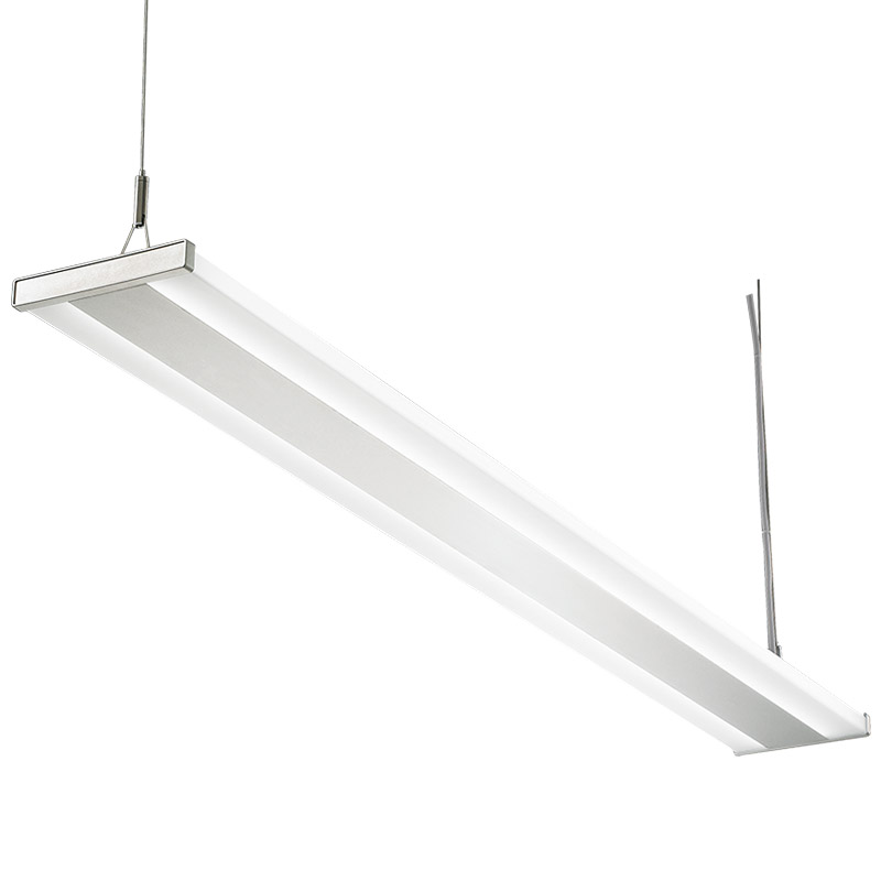LED suspension linear lamp aluminium lighting fixture up and down light indoor chandelier lamp for office and commercial use LED-029B