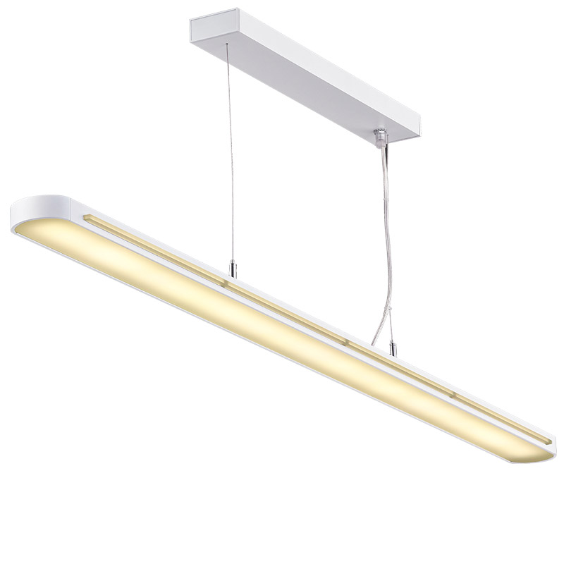 LED suspension linear lamp aluminium lighting fixture ultra thin lamp indoor chandelier lamp for office and commercial use LED-061B
