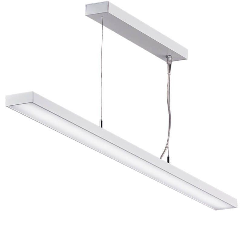 LED-062B LED ceiling mounted linear light indoor lamp for office and commercial and residential use.