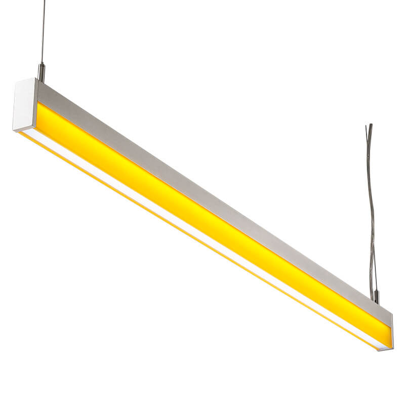 LED-034 LED ceiling mounted linear light indoor lamp for office and commercial and residential use.