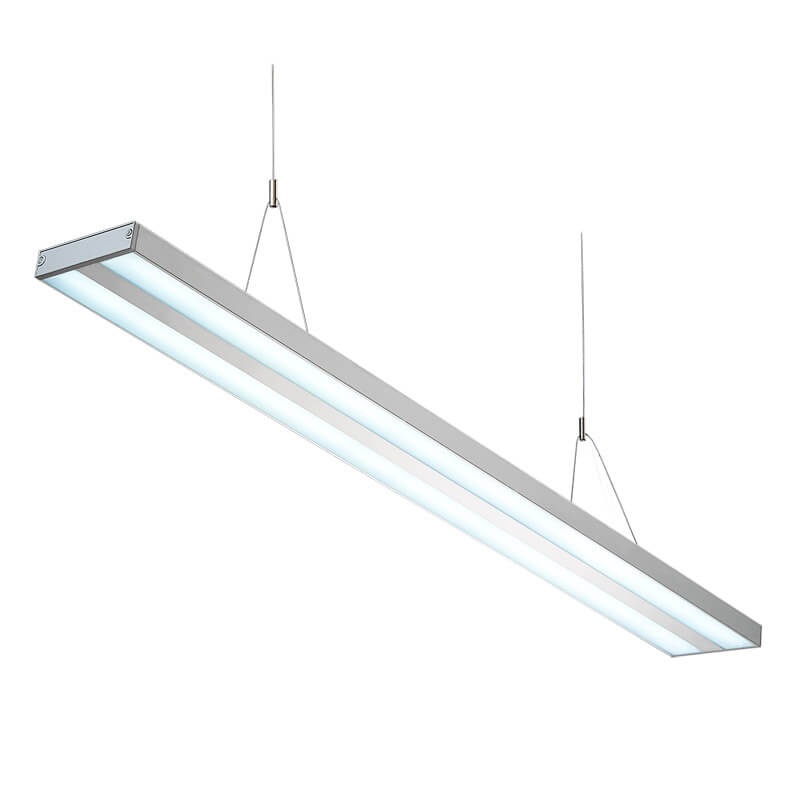 LED-009 LED ceiling mounted linear light indoor lamp for office and commercial and residential use.