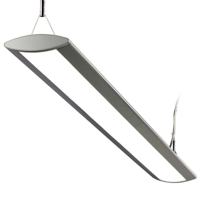 LED suspension linear lamp aluminium lighting fixture indoor chandelier lamp for office and commercial use LED-025
