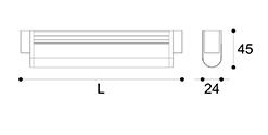 LED-004 LED cabinet linkable lamp for cover lighting,display cases, retail and residental shelving, wardrobes and cupboards.