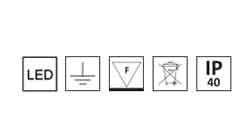 LED-121-WALL only down light,  modern design, for hospital and architectural use.High lumen, strobeless,glare free